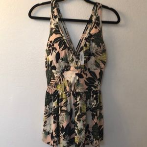 Adore me tankini with peplum